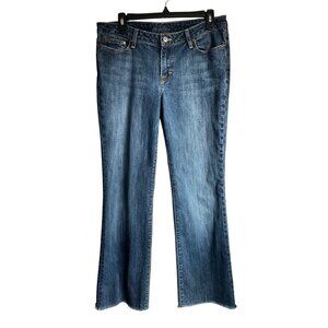Y2K VTG Perfection Future Prescription W Sz 30 Denim Jeans Boot Cut USA Twilight